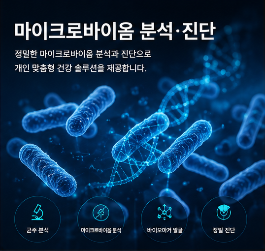 마이크로바이옴 분석 및 진단