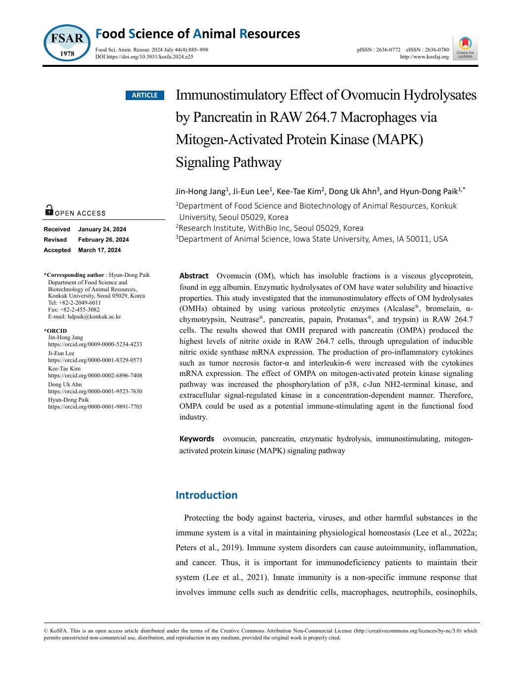 Microsoft Word - 11-kosfa-2024-e25-가제본.docx first page